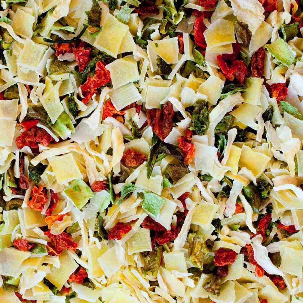 Dehydrated Vegetables